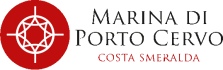 Porto Cervo Marina logo Logo of Porto Cervo Marina, premier superyacht destination in Costa Smeralda
