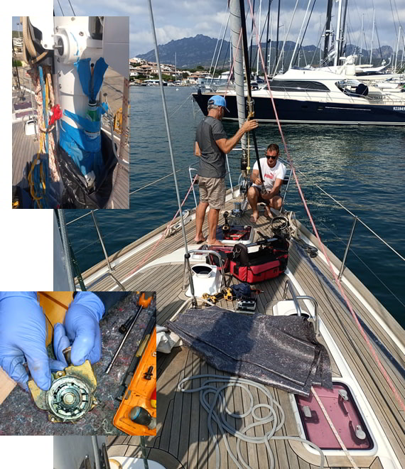 Yacht maintenance in Costa Smeralda