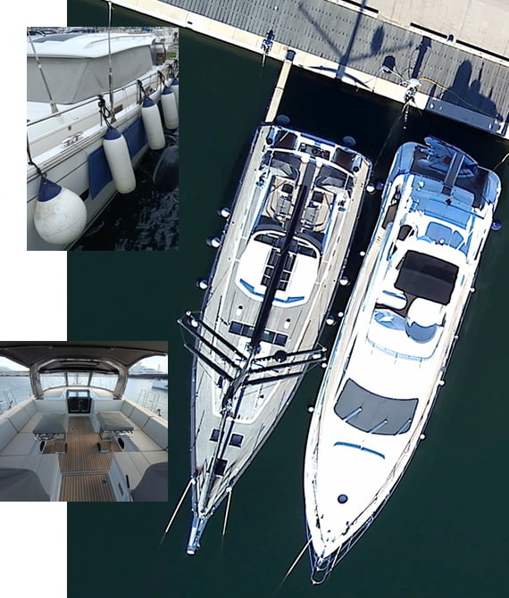 Yacht sitting service in Costa Smeralda