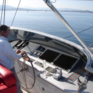 Gianni overseed aluminum catamaran construction, enhancing yacht maintenance expertise for YachtSitter in Costa Smeralda